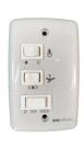 Chave de Parede Infinity P/ Ventiladores de Teto 220 V 1,5+2,5 uF