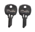 Chave de reposição KEYSALACARTE B009 cortada na S1069H Chave de reposição KEYSALACARTE B009 cortada na S1069H
