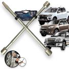 Chave de Roda Cruz Estrela Ferramenta Carro Gm S10 Todos