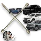 Chave de Roda Cruz Estrela Ferramenta Carro Honda Crv Todos