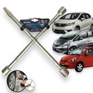 Chave de Roda Cruz Estrela Ferramenta Carro Honda Fit Todos