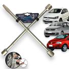 Chave de Roda Cruz Estrela Ferramenta Carro VW Fox Todos