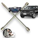 Chave de Roda Cruz Estrela Ferramenta Carro VW T-Cross Todos