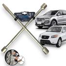 Chave de Roda Cruz Estrela Ferramenta Hyundai Santa Fé Todos