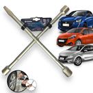 Chave de Roda Cruz Estrela Ferramenta Peugeot 208 Todos