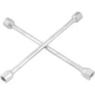 Chave de Roda Tipo Cruz 4 Bocas 17x19x21x23mm EVALD