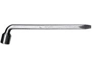 Chave de roda tipo L com espátula 17 mm em aço carbono - 1421055