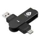 Chave de segurança Thetis Pro FIDO2 2FA NFC USB-A/C Windows/Mac/Linux