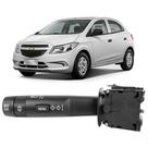 Chave de Seta Chevrolet Onix 2012 a 2019 Farol Alto e Baixo Lampejo de Farol com Computador de Bordo com Retorno Automático Ospina 42211 Original 20962250 / 94745683 / 96990567