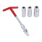 Chave de Soquete para Vela de Ignição com Cabo em T GZZTORES para Motocicletas Chave de Soquete para Vela de Ignição com Cabo em T GZZTORES para Motocicletas