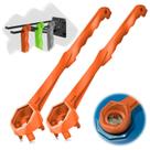 Chave de tambor CoLuck Aluminium Gallon Bung Wrench, pacotes com 2 pacotes