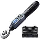 Chave de torque digital GROWNEER com acionamento de 1,5-30 Nm 1/4"