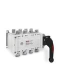 Chave de transferencia manual sglz- 250a 4 polos - manobra sem carga