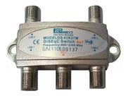 Chave Disec 4 Entradas De Antena E 1 Saída Para Receptor
