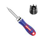 Chave Fenda Philips E Torx Com Catraca 7 Bits Cr-v 8 Peças