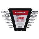 Chave Fixa Jogo de 6 à 17 MM com 6 Peças R05125006 GEDORE RED