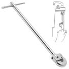 Chave Grifo para Torneiras de Lavatórios 11 POL 6008 BRASFORT Chave Grifo para Torneiras de Lavatórios 11 POL 6008 BRASFORT