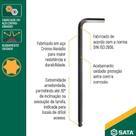 Chave Hexagonal Longa 1/4"" SATA - ST84604L - SATA