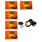 Chave Ignição Contato Honda Titan 125 2002 A 2004 Fan 125 2005 á 2008 KIT COM 5 UND