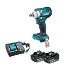Chave Impacto 1/2 18v Makita Dtw300z + 2 bat 3,0Ah e carreg