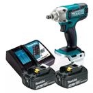 Chave Impacto 2 Baterias 18v 3ah 1/2'' Dtw190 Makita Bivolt