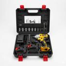 Chave Impacto 48V Bateria Dupla Alto Torque Maleta Transporte Automotivo