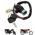 Chave interruptor de ignição Shineray xy50q Smart Dafra super 50cc Super 100cc
