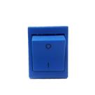 Chave Interruptor de Tecla Azul Bipolar Margirius 15A 6 Terminais