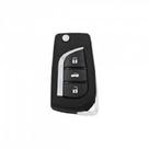 Chave KDB05 3 Botoes Toyota Lamina Yale