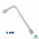 Chave l longa galvanizada 08mm 3108 fertak