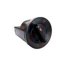 Chave luz sem reostato led vermelho - vw/ gol/ parati/ saveiro 2000 - 12v -im52334