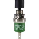 Chave Margirius 18531 Pushbutton Verde Blister Pa009388