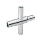 Chave MUELLER B & K Steel Water Key com hastes quadradas