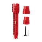 Chave Multifuncional Hidráulica Ferramenta 8 em 1 porcas torneiras, registros, sifões, aquecedores Chave Multifuncional Hidráulica Ferramenta 8 em 1 porcas torneiras, registros, sifões, aquecedores