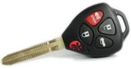 Chave Oca Hilux SW4 4 Botões Toyota Capa De Substituição Para Controle De Alarme 2006 2007 2008 New