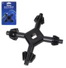 Chave para mandril com 4 pontas 1/2'' 1/4'' 3/8''