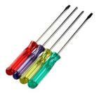 Chave Philips/ Fenda Kit 4 Peças Aço Carbono Western 404 Chave Philips/ Fenda Kit 4 Peças Aço Carbono Western 404