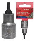 Chave Pito Soquete Torx Curto 1/2 Pol T25 Profissional Aço Chave Pito Soquete Torx Curto 1/2 Pol T25 Profissional Aço