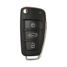 Chave Remota Automotiva 315 433MHz Para Audi A3 S3 S4 TT A4 A6 A8 Com 3 Botões E Chip ID48 De Chave Remota Automotiva 315 433MHz Para Audi A3 S3 S4 TT A4 A6 A8 Com 3 Botões E Chip ID48 De