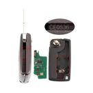 Chave Remota De Carro Citroen Peugeot 434Mhz Com 2 Botões ASK FSK Compatível Com C4 C5 C6 C8 107 207