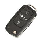 Chave Remota Flip Volkswagen Sharan Multivan Caravelle 5 Botões 315/433MHz Chip ID48 Jingyuqin