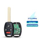 Chave Remota Honda Accord Pilot 2010-2015 Com Lâmina Não Cortada E Bateria, Chip ID46 KEYYOU Chave Remota Honda Accord Pilot 2010-2015 Com Lâmina Não Cortada E Bateria, Chip ID46 KEYYOU