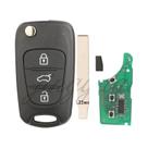 Chave Remota Para Carro Kia Venga 2009-2014 Jingyuqin 95430-1P000 433Mhz ASK ID46 Controle Flip Fob
