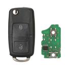 Chave Remota Para Carro VW Beetle Bora Golf SKODA Octavia 433Mhz ID48 Jingyuqin 1J0959753N 2BTN Auto