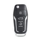 Chave Remota Universal Estilo Ford (3/4 Botões) - Kit com 5 Peças (KD-X2, KD900, KD Mini)