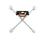 Chave Roda Cruz Carros 4 Bocas 17, 19, 21, 23mm Profissional