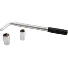 Chave Roda Intercambiável Soquetes 17-19mm 21-23mm 3697017023 Vonder Chave Roda Intercambiavel S