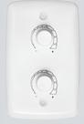 Chave rotativa bivolt p/ 2 oscilantes c/ off 02-09 4x2 tri