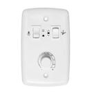 Chave Rotativa para Ventilador de Teto 4x2 com Interruptor Bivolt