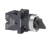 Chave Seletora 22Mm Plástica 3 Posições Fixas 2Na Chave Seletora 22Mm Plástica 3 Posições Fixas 2Na